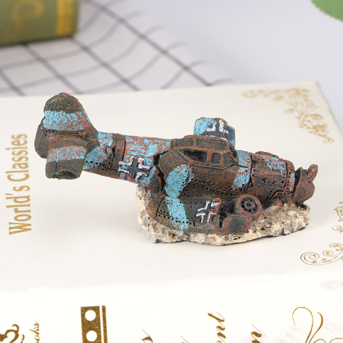 Mini Resin Craft Fish Tank Pla - đánh giá và giá Aquarium Fish Unique